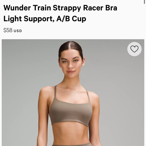 Lululemon wunder bra size 6 - Picture 1 of 5